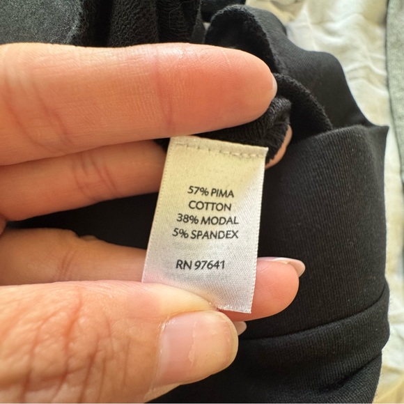 Pure J. Jill Black Lounge Pants Size M - Picture 7 of 7